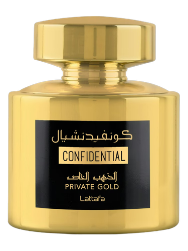 ادکلن Confidential Private Gold Lattafa