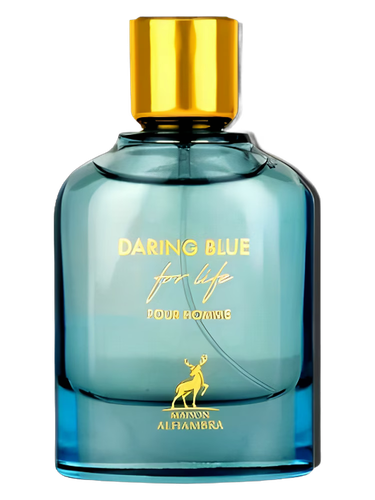 ادکلن Daring Blue For Life Maison Alhambra